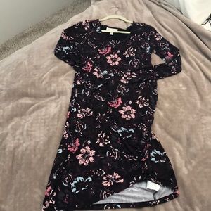 Jessica Simpson floral print maternity dress